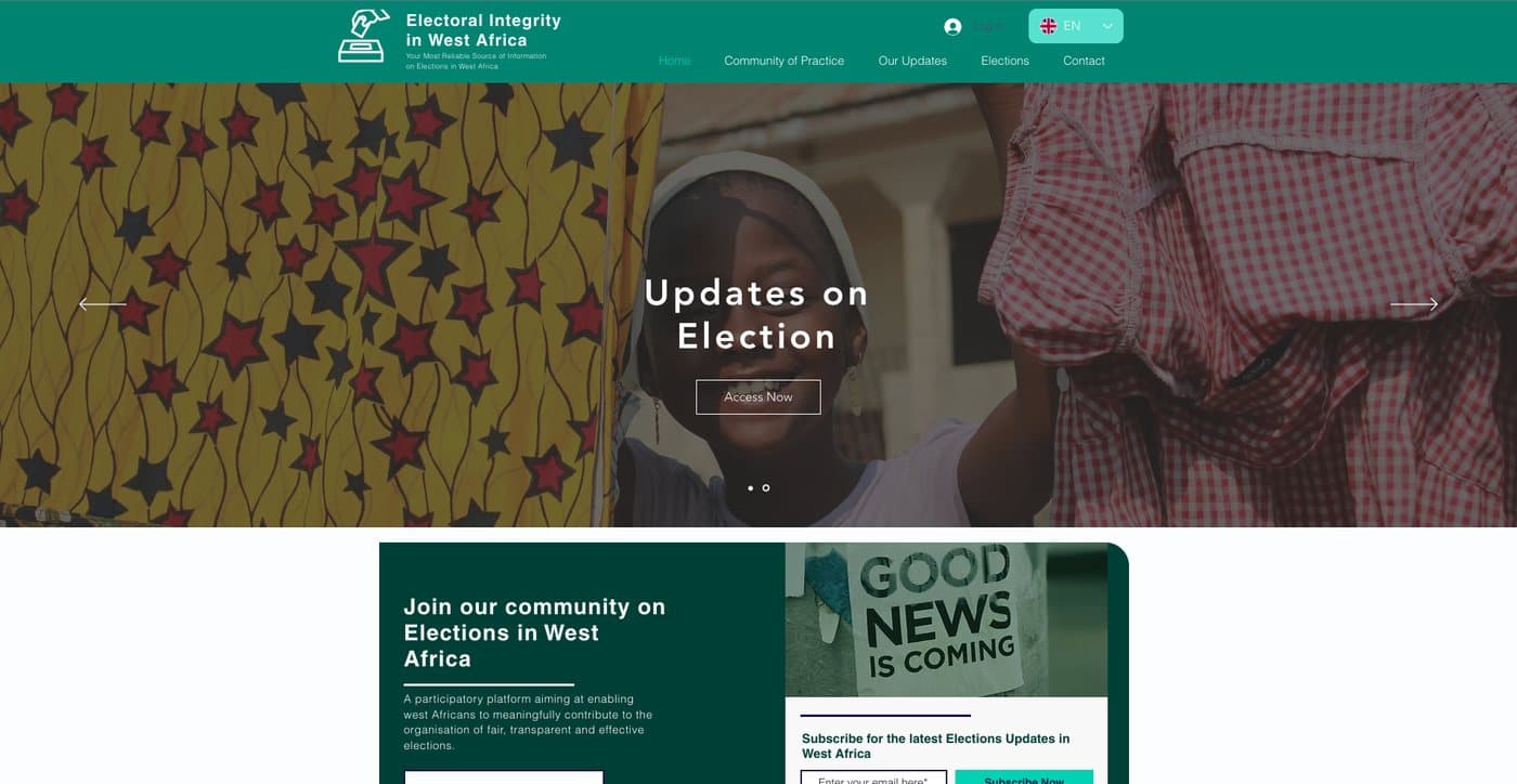Electoral Integrity Portal in West Africa
